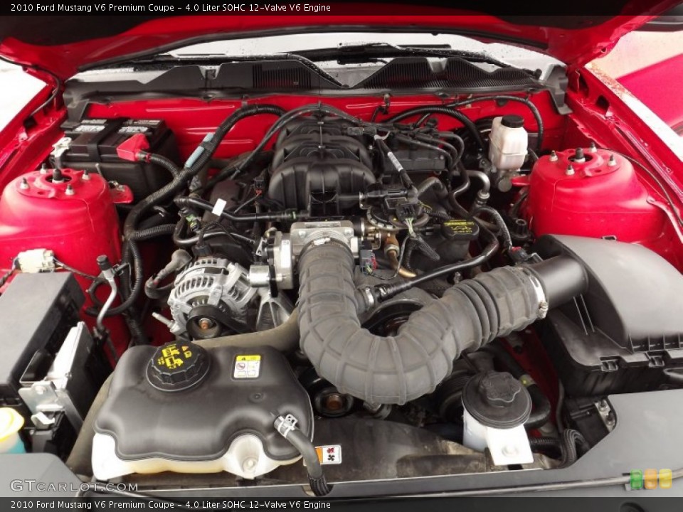 4.0 Liter SOHC 12-Valve V6 Engine for the 2010 Ford Mustang #59435561