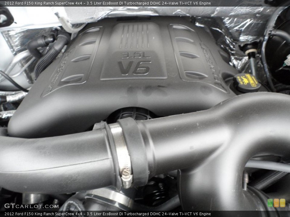 3.5 Liter EcoBoost DI Turbocharged DOHC 24-Valve Ti-VCT V6 Engine for the 2012 Ford F150 #59457341
