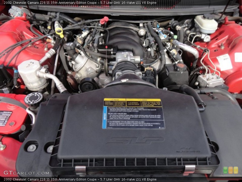 5.7 Liter OHV 16-Valve LS1 V8 Engine for the 2002 Chevrolet Camaro #59472179