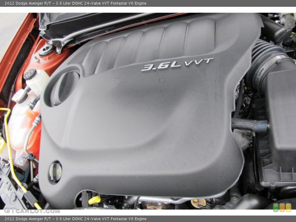 3.6 Liter DOHC 24-Valve VVT Pentastar V6 Engine for the 2012 Dodge Avenger #59473085