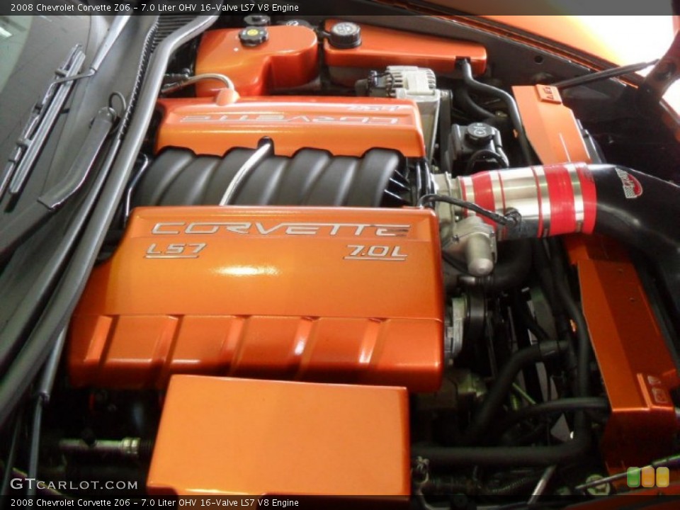 7.0 Liter OHV 16-Valve LS7 V8 Engine for the 2008 Chevrolet Corvette #59474246
