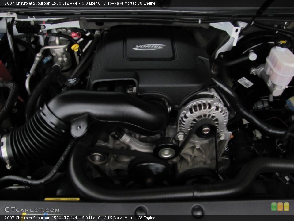 6.0 Liter OHV 16-Valve Vortec V8 Engine for the 2007 Chevrolet Suburban #59482124