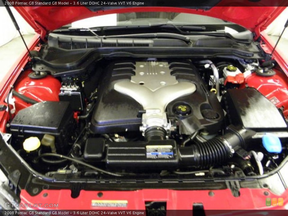 3.6 Liter DOHC 24-Valve VVT V6 Engine for the 2008 Pontiac G8 #59486246