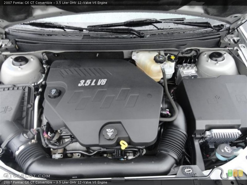3.5 Liter OHV 12-Valve V6 Engine for the 2007 Pontiac G6 #59492115