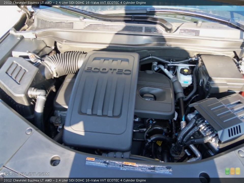 2.4 Liter SIDI DOHC 16-Valve VVT ECOTEC 4 Cylinder Engine for the 2012 Chevrolet Equinox #59498147