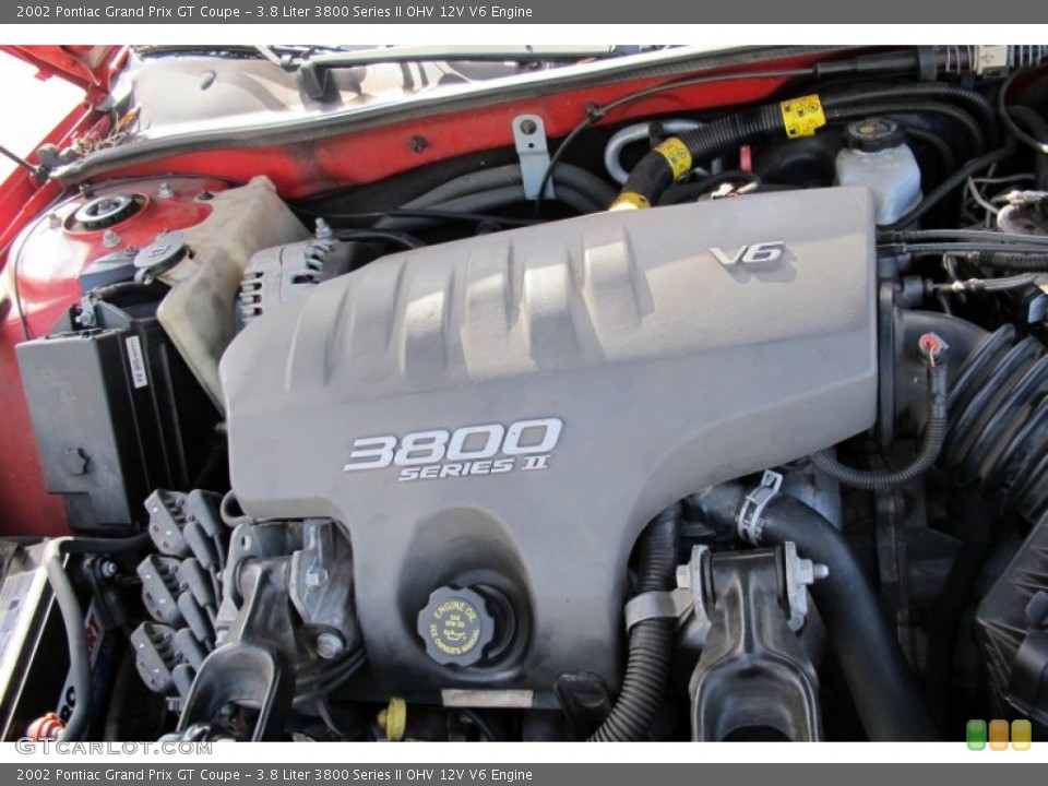 3.8 Liter 3800 Series II OHV 12V V6 Engine for the 2002 Pontiac Grand Prix #59505607
