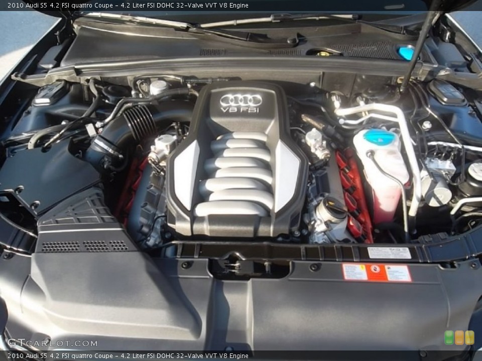 4.2 Liter FSI DOHC 32-Valve VVT V8 Engine for the 2010 Audi S5 #59509437
