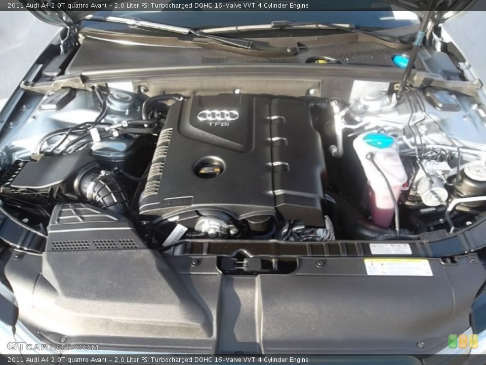 2.0 Liter FSI Turbocharged DOHC 16-Valve VVT 4 Cylinder Engine for the 2011 Audi A4 #59510673