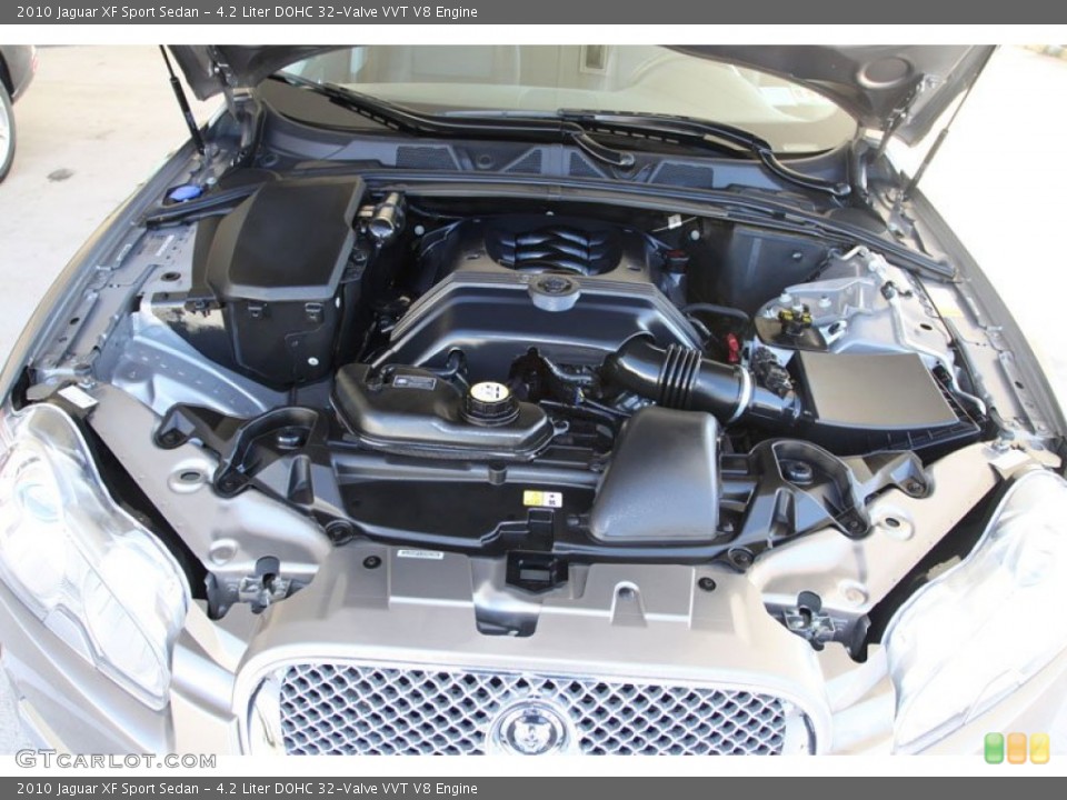 4.2 Liter DOHC 32-Valve VVT V8 Engine for the 2010 Jaguar XF #59511471