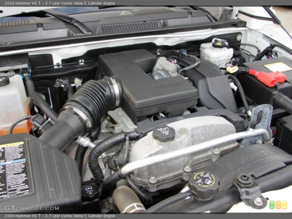 3.7 Liter Vortec Inline 5 Cylinder Engine for the 2009 Hummer H3 #59520940