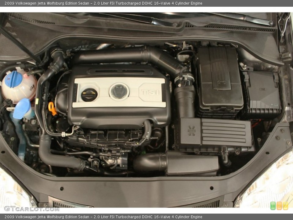 2.0 Liter FSI Turbocharged DOHC 16-Valve 4 Cylinder Engine for the 2009 Volkswagen Jetta #59525004