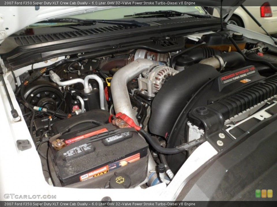 6.0 Liter OHV 32-Valve Power Stroke Turbo-Diesel V8 Engine for the 2007 Ford F350 Super Duty #59530259