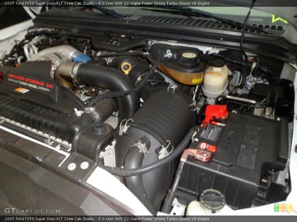 6.0 Liter OHV 32-Valve Power Stroke Turbo-Diesel V8 Engine for the 2007 Ford F350 Super Duty #59530283