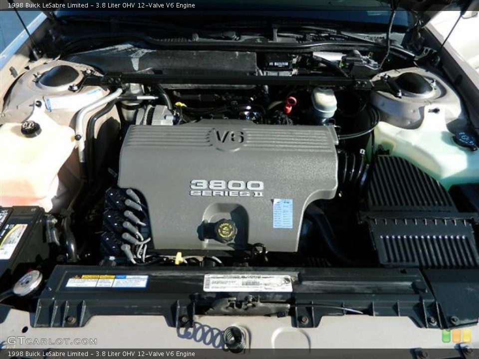3.8 Liter OHV 12-Valve V6 Engine for the 1998 Buick LeSabre #59532793