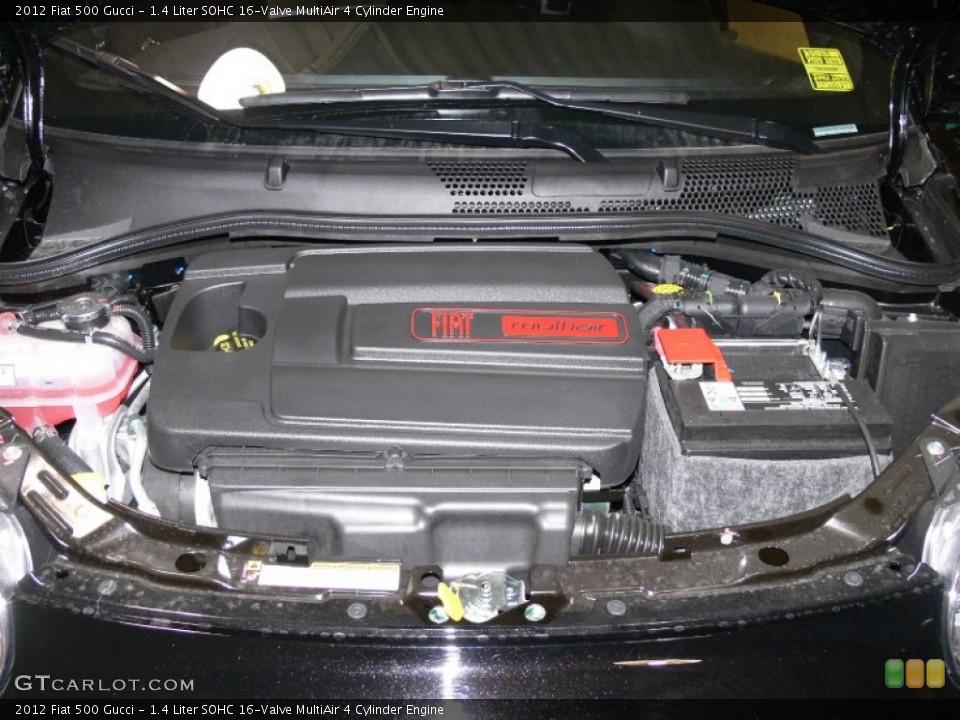 1.4 Liter SOHC 16-Valve MultiAir 4 Cylinder Engine for the 2012 Fiat 500 #59534897
