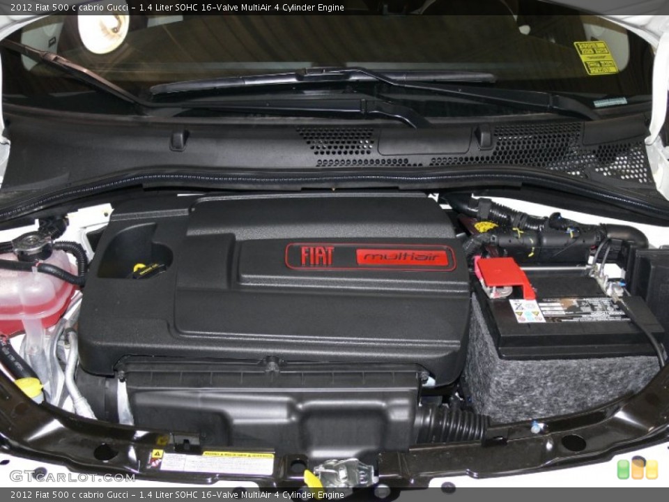 1.4 Liter SOHC 16-Valve MultiAir 4 Cylinder Engine for the 2012 Fiat 500 #59535021