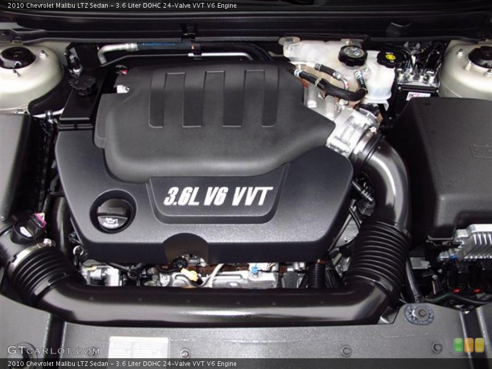 3.6 Liter DOHC 24-Valve VVT V6 Engine for the 2010 Chevrolet Malibu #59542212