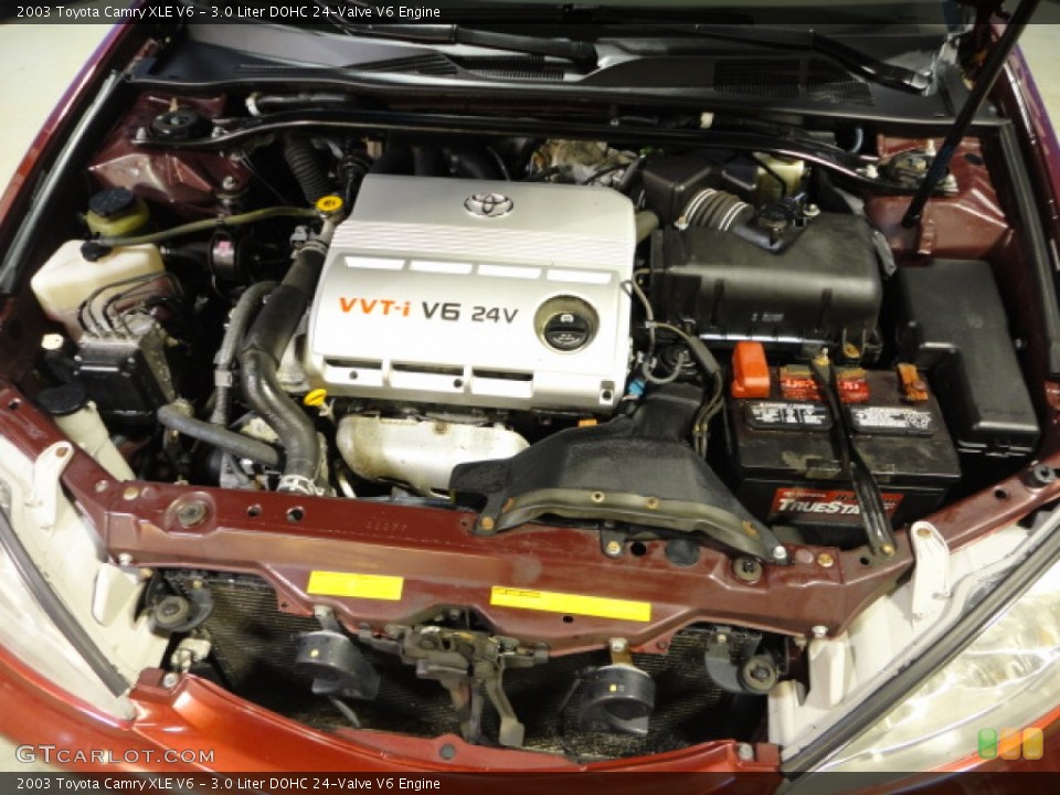 3.0 Liter DOHC 24-Valve V6 Engine for the 2003 Toyota Camry #59545155