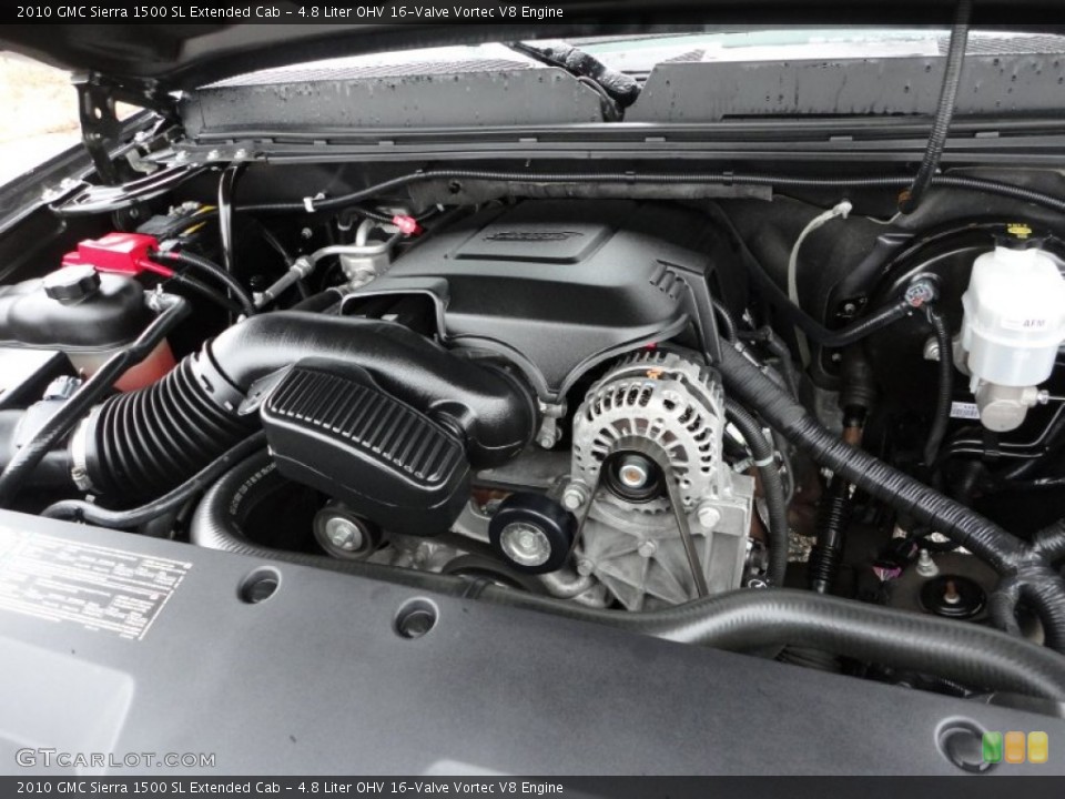 4.8 Liter OHV 16-Valve Vortec V8 Engine for the 2010 GMC Sierra 1500 #59560097