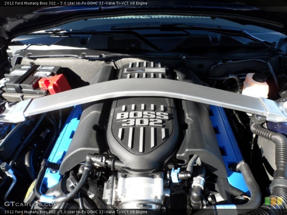 5.0 Liter Hi-Po DOHC 32-Valve Ti-VCT V8 Engine for the 2012 Ford Mustang #59565398