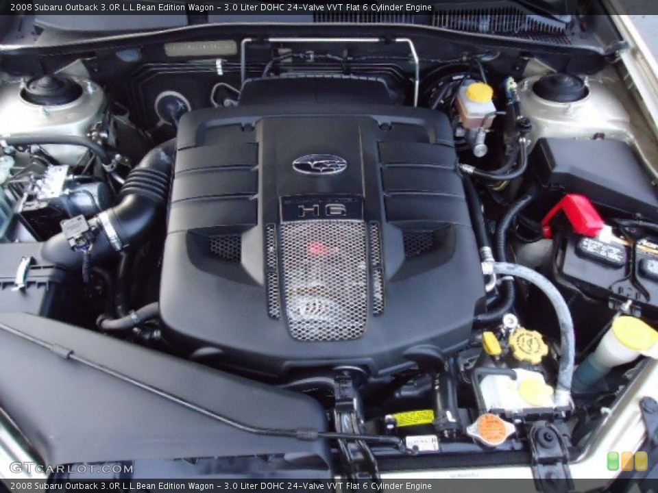 3.0 Liter DOHC 24-Valve VVT Flat 6 Cylinder Engine for the 2008 Subaru Outback #59571087