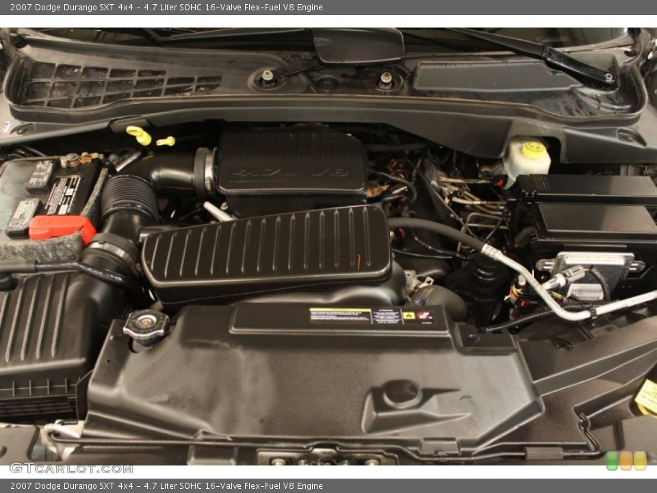 4.7 Liter SOHC 16-Valve Flex-Fuel V8 Engine for the 2007 Dodge Durango #59576444