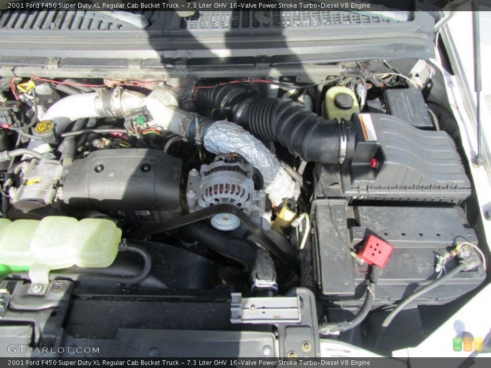 7.3 Liter OHV 16-Valve Power Stroke Turbo-Diesel V8 Engine for the 2001 Ford F450 Super Duty #59577659