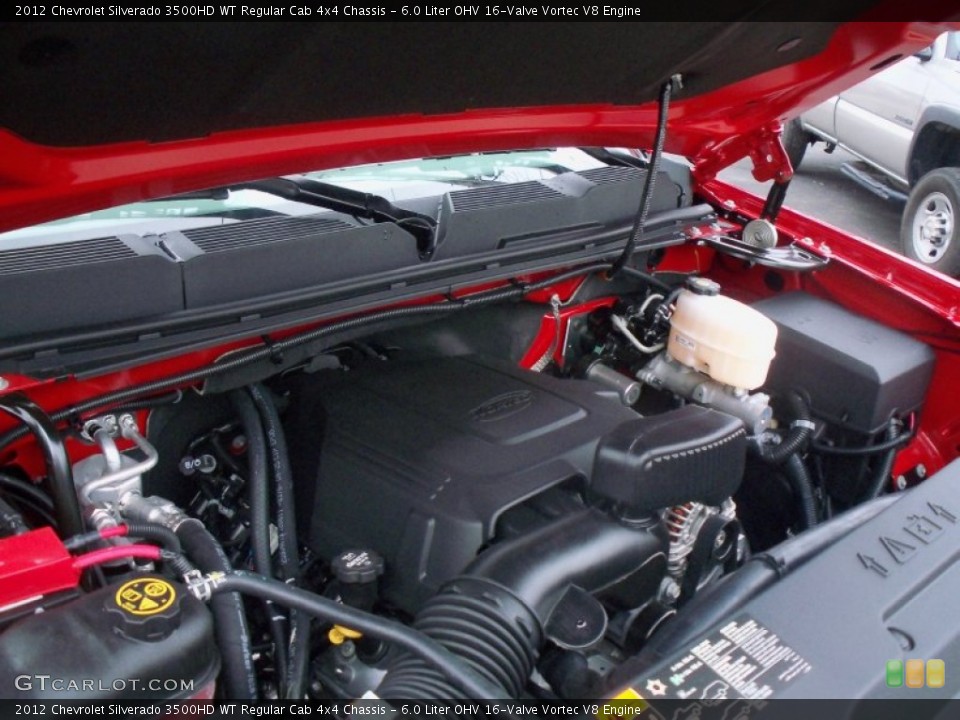 6.0 Liter OHV 16-Valve Vortec V8 Engine for the 2012 Chevrolet Silverado 3500HD #59592102