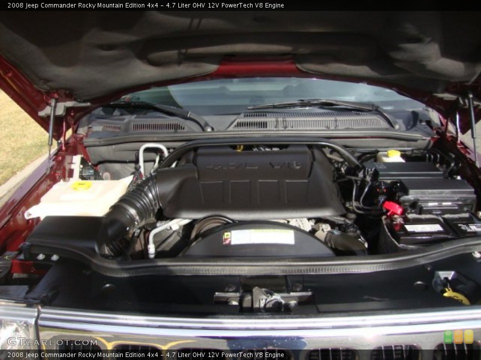 4.7 Liter OHV 12V PowerTech V8 Engine for the 2008 Jeep Commander #59594109