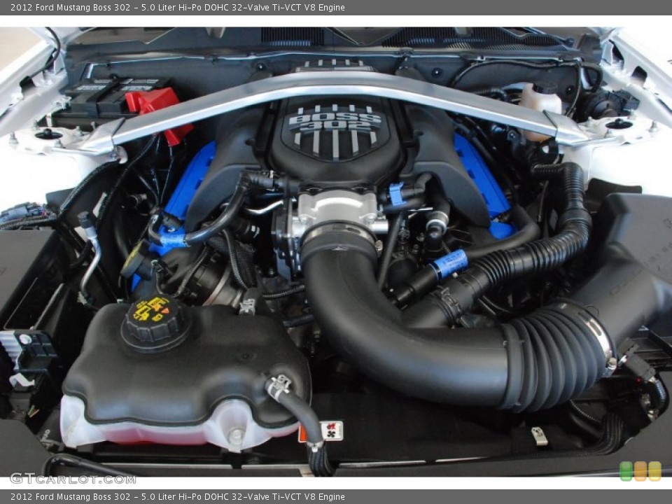 5.0 Liter Hi-Po DOHC 32-Valve Ti-VCT V8 Engine for the 2012 Ford Mustang #59595858