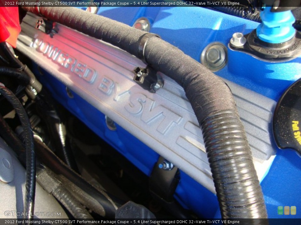 5.4 Liter Supercharged DOHC 32-Valve Ti-VCT V8 Engine for the 2012 Ford Mustang #59596254