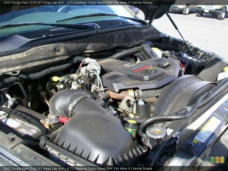 6.7L Cummins Turbo Diesel OHV 24V Inline 6 Cylinder Engine for the 2007 Dodge Ram 2500 #59596380