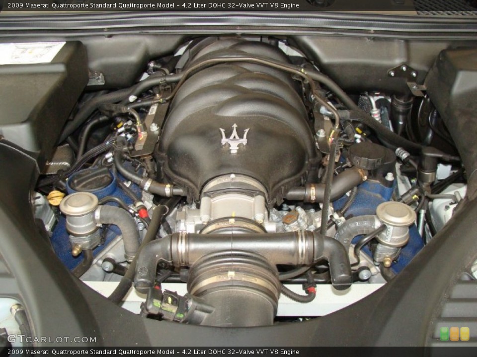 4.2 Liter DOHC 32-Valve VVT V8 Engine for the 2009 Maserati Quattroporte #59598252