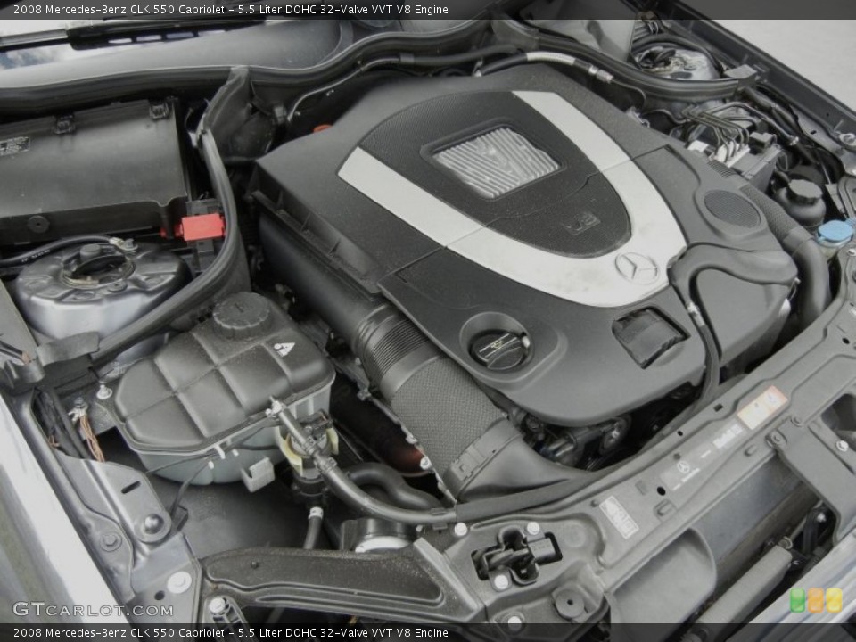 5.5 Liter DOHC 32-Valve VVT V8 Engine for the 2008 Mercedes-Benz CLK #59599338