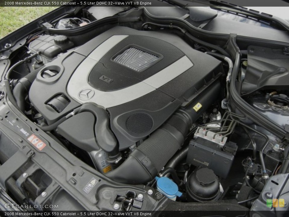 5.5 Liter DOHC 32-Valve VVT V8 Engine for the 2008 Mercedes-Benz CLK #59599344
