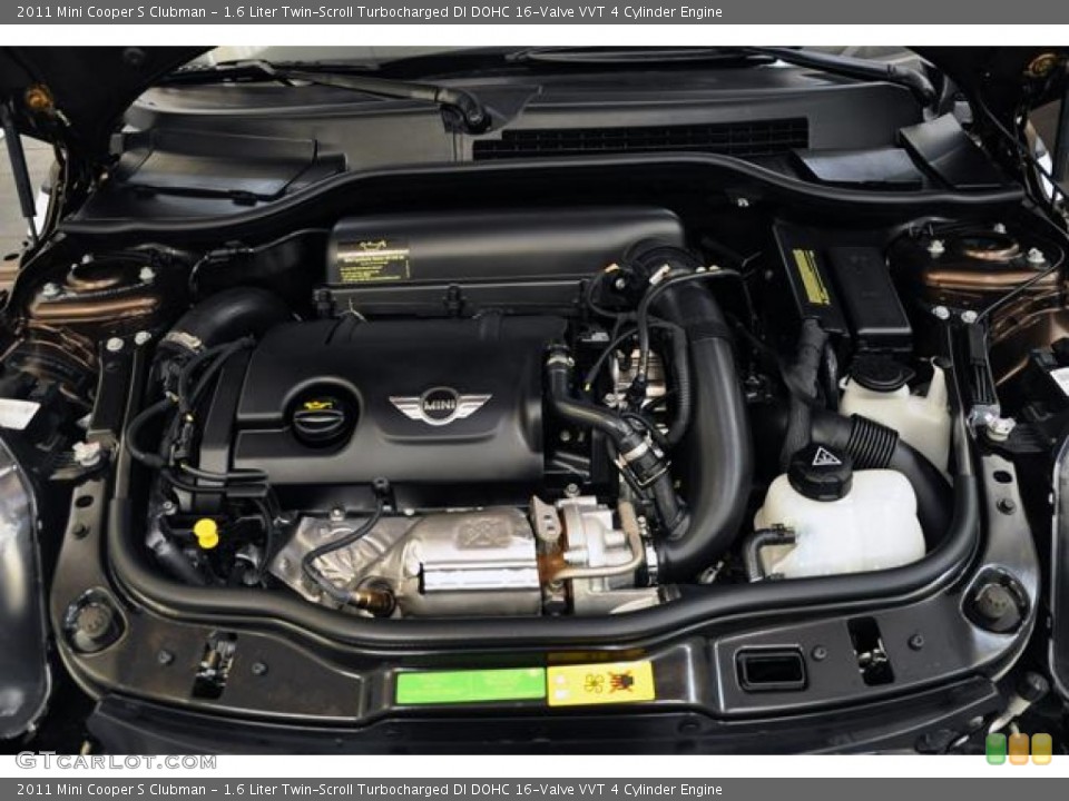 1.6 Liter Twin-Scroll Turbocharged DI DOHC 16-Valve VVT 4 Cylinder Engine for the 2011 Mini Cooper #59602224