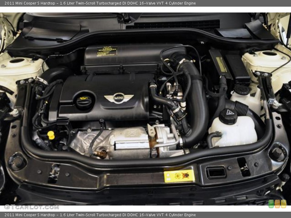 1.6 Liter Twin-Scroll Turbocharged DI DOHC 16-Valve VVT 4 Cylinder Engine for the 2011 Mini Cooper #59602525