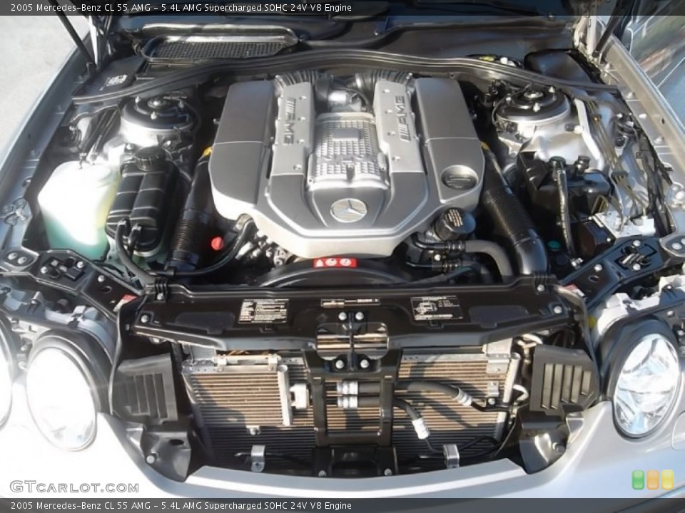 5.4L AMG Supercharged SOHC 24V V8 Engine for the 2005 Mercedes-Benz CL #59603709