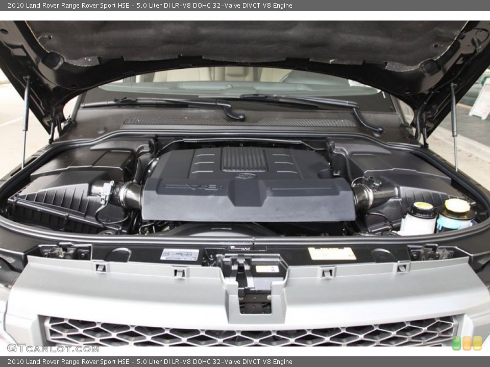 5.0 Liter DI LR-V8 DOHC 32-Valve DIVCT V8 Engine for the 2010 Land Rover Range Rover Sport #59607636