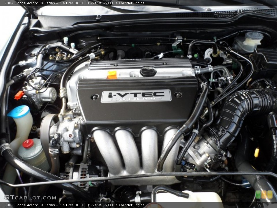 2.4 Liter DOHC 16-Valve i-VTEC 4 Cylinder Engine for the 2004 Honda Accord #59612181