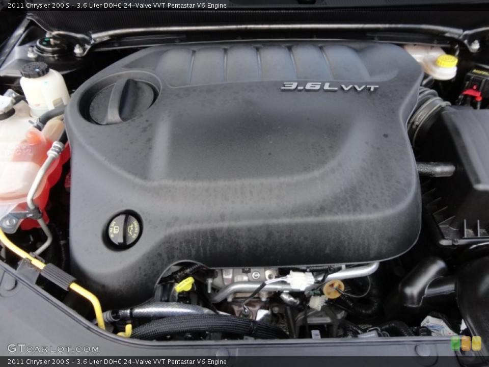 3.6 Liter DOHC 24-Valve VVT Pentastar V6 Engine for the 2011 Chrysler 200 #59617419