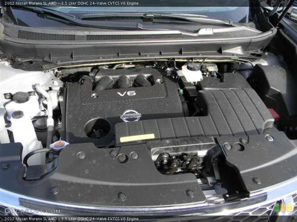 3.5 Liter DOHC 24-Valve CVTCS V6 Engine for the 2012 Nissan Murano #59620431