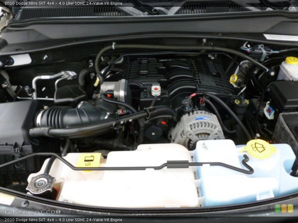 4.0 Liter SOHC 24-Valve V6 Engine for the 2010 Dodge Nitro #59624601