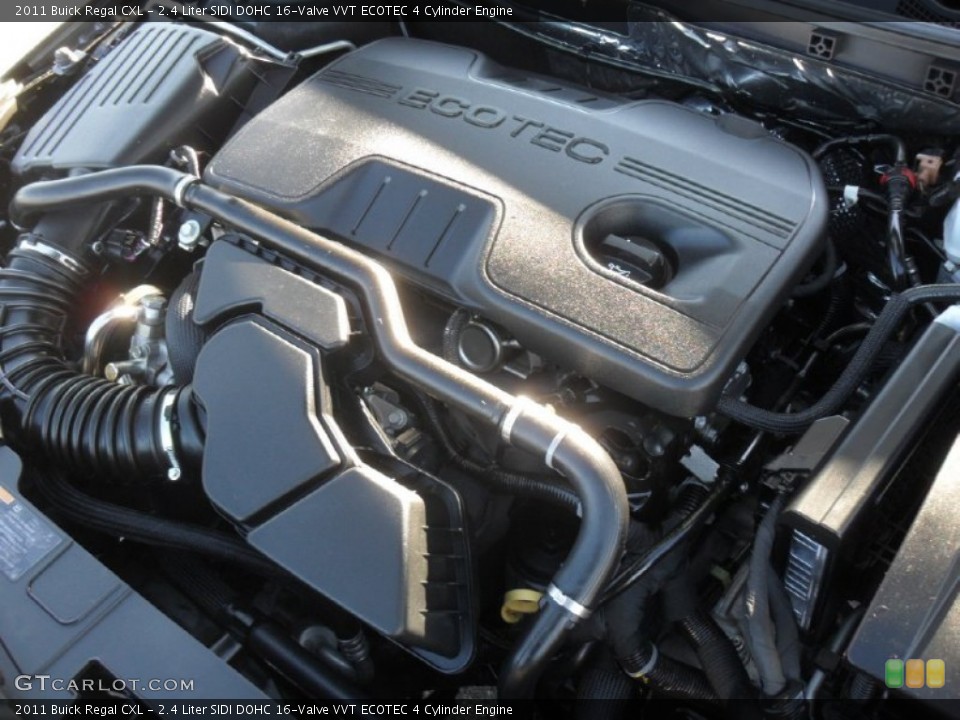 2.4 Liter SIDI DOHC 16-Valve VVT ECOTEC 4 Cylinder Engine for the 2011 Buick Regal #59628825