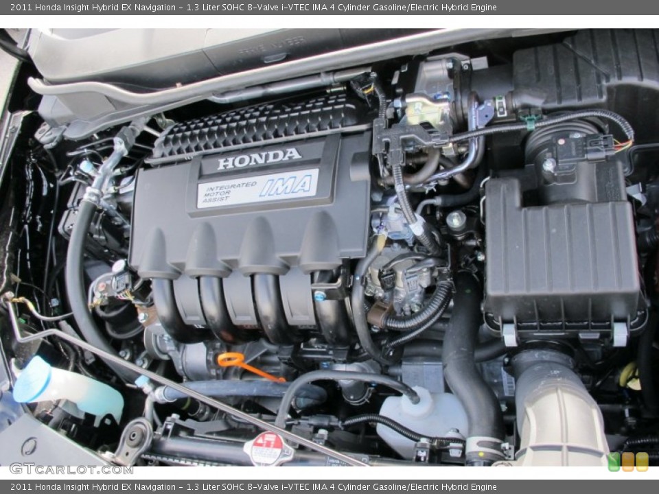 1.3 Liter SOHC 8-Valve i-VTEC IMA 4 Cylinder Gasoline/Electric Hybrid Engine for the 2011 Honda Insight #59630478