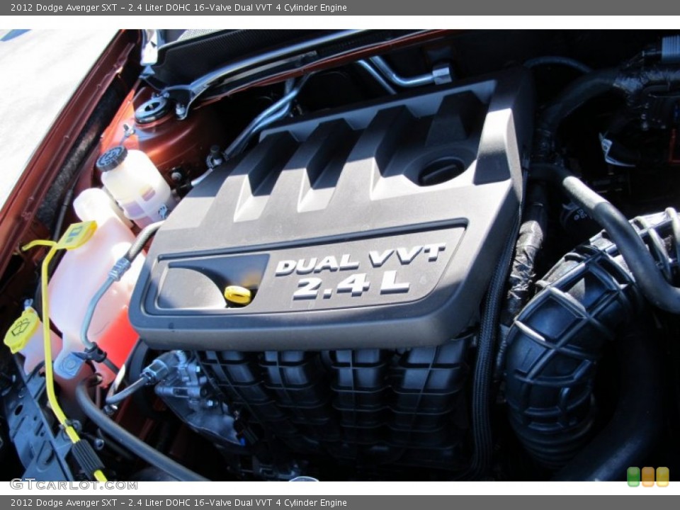 2.4 Liter DOHC 16-Valve Dual VVT 4 Cylinder Engine for the 2012 Dodge Avenger #59631261