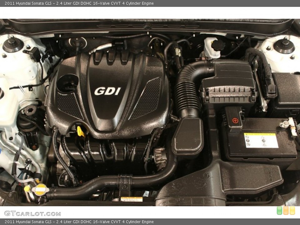 2.4 Liter GDI DOHC 16-Valve CVVT 4 Cylinder Engine for the 2011 Hyundai Sonata #59631309