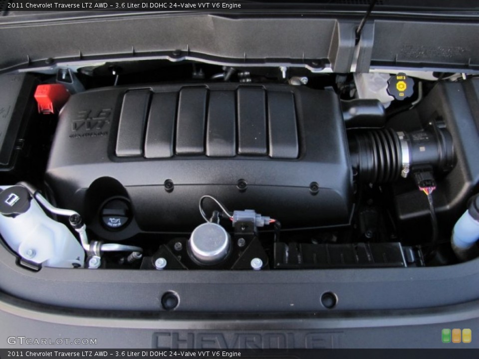 3.6 Liter DI DOHC 24-Valve VVT V6 Engine for the 2011 Chevrolet Traverse #59635971