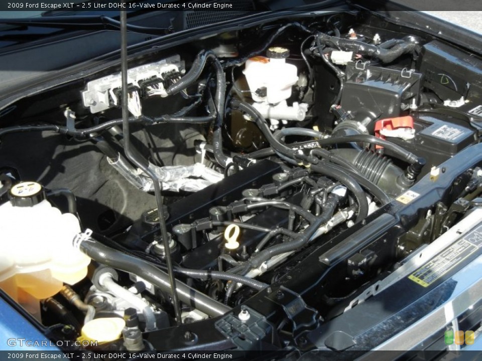 2.5 Liter DOHC 16-Valve Duratec 4 Cylinder Engine for the 2009 Ford Escape #59636103