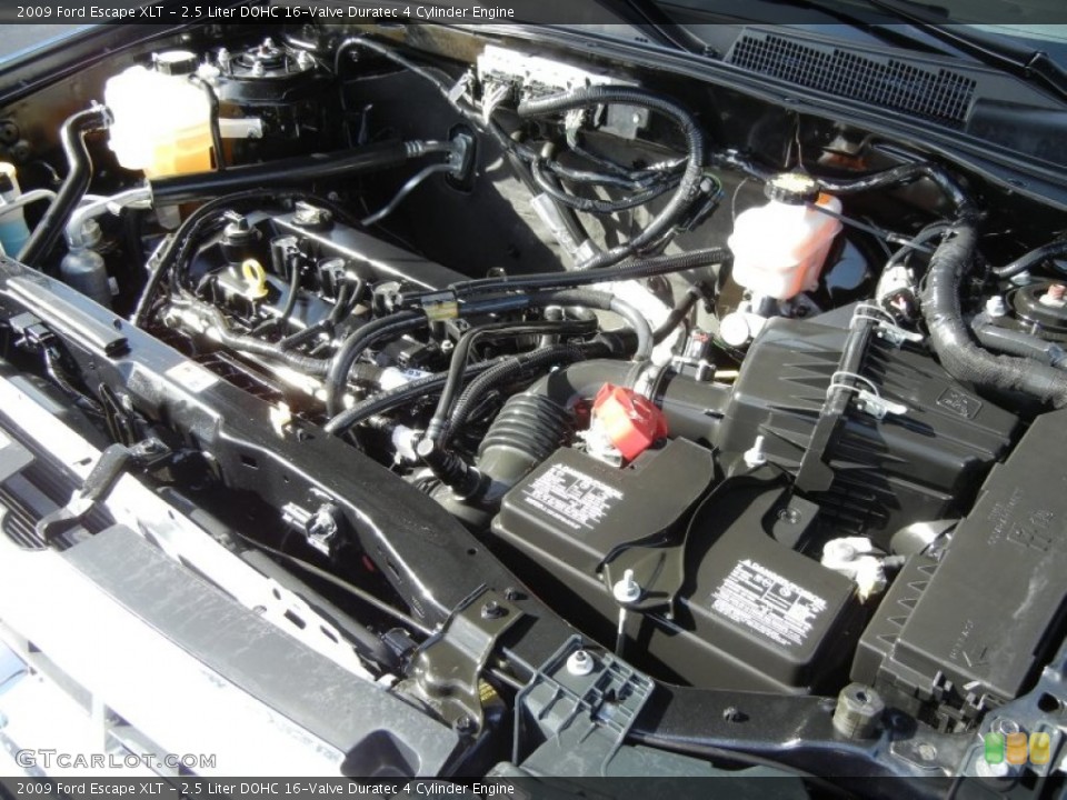 2.5 Liter DOHC 16-Valve Duratec 4 Cylinder Engine for the 2009 Ford Escape #59636109